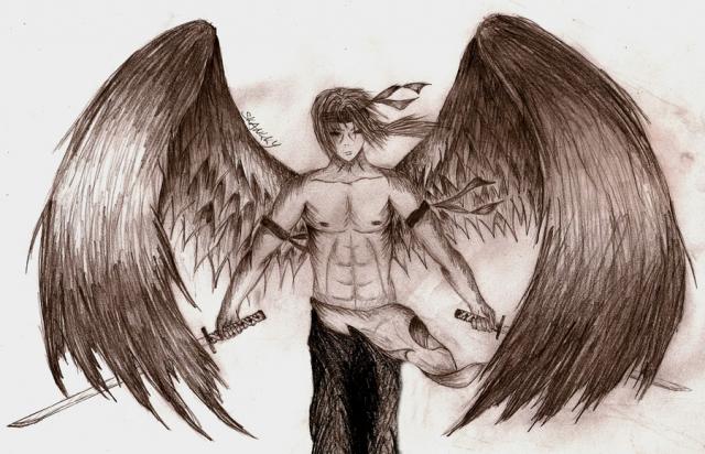 Itachi Angel for Kikul by Skankky ^^